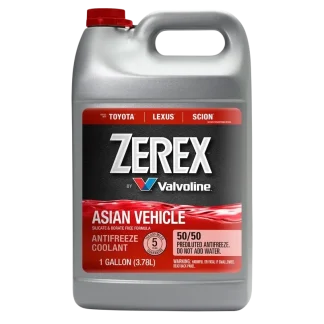 Coolant Rojo para Vehículos Asiáticos Zerex 3.78L