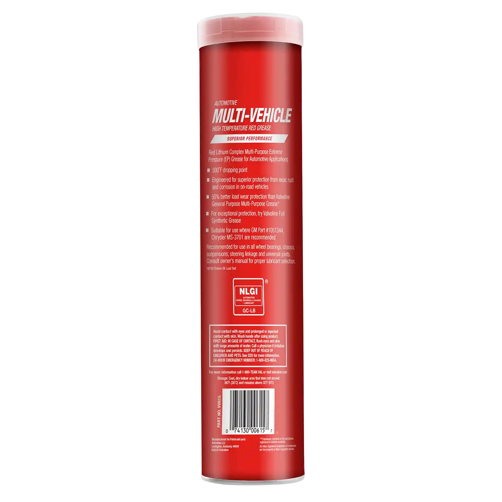 Grasa de Alta Temperatura Valvoline Multi-Vehicle 397G - Imagen 2